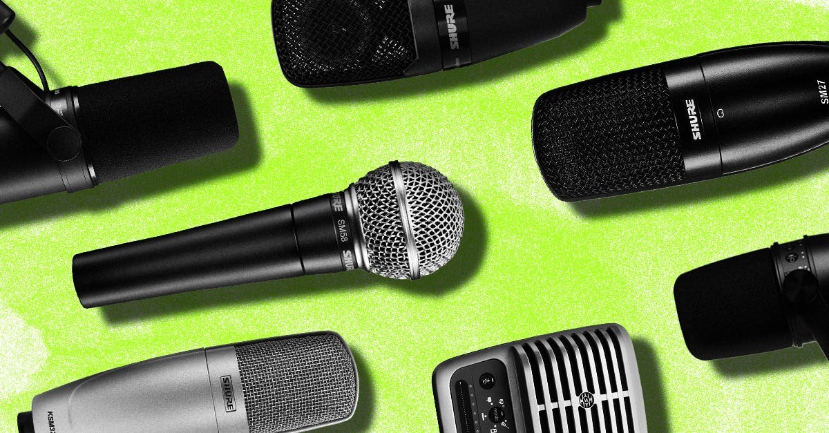 Read -<a href="https://blog.landr.com/vocal-mic-selection/"> Vocal Mic Selection: 7 Microphone Choices to Find Your Perfect Sound</a> 
