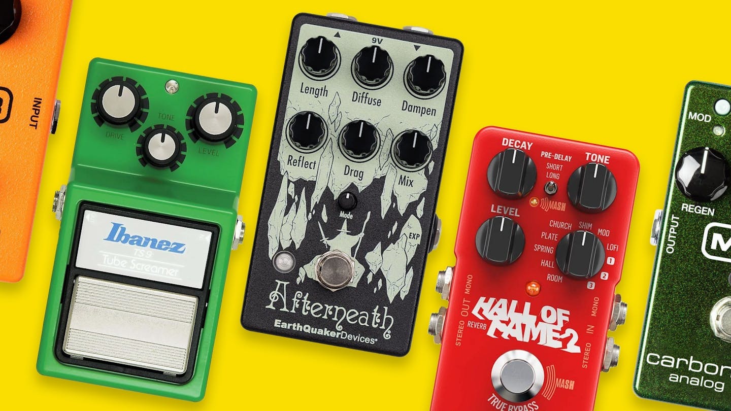 Read -<a href="https://blog.landr.com/effects-pedals/"> Effects Pedals: The Producer’s Guide To Stompboxes in the Studio</a> 