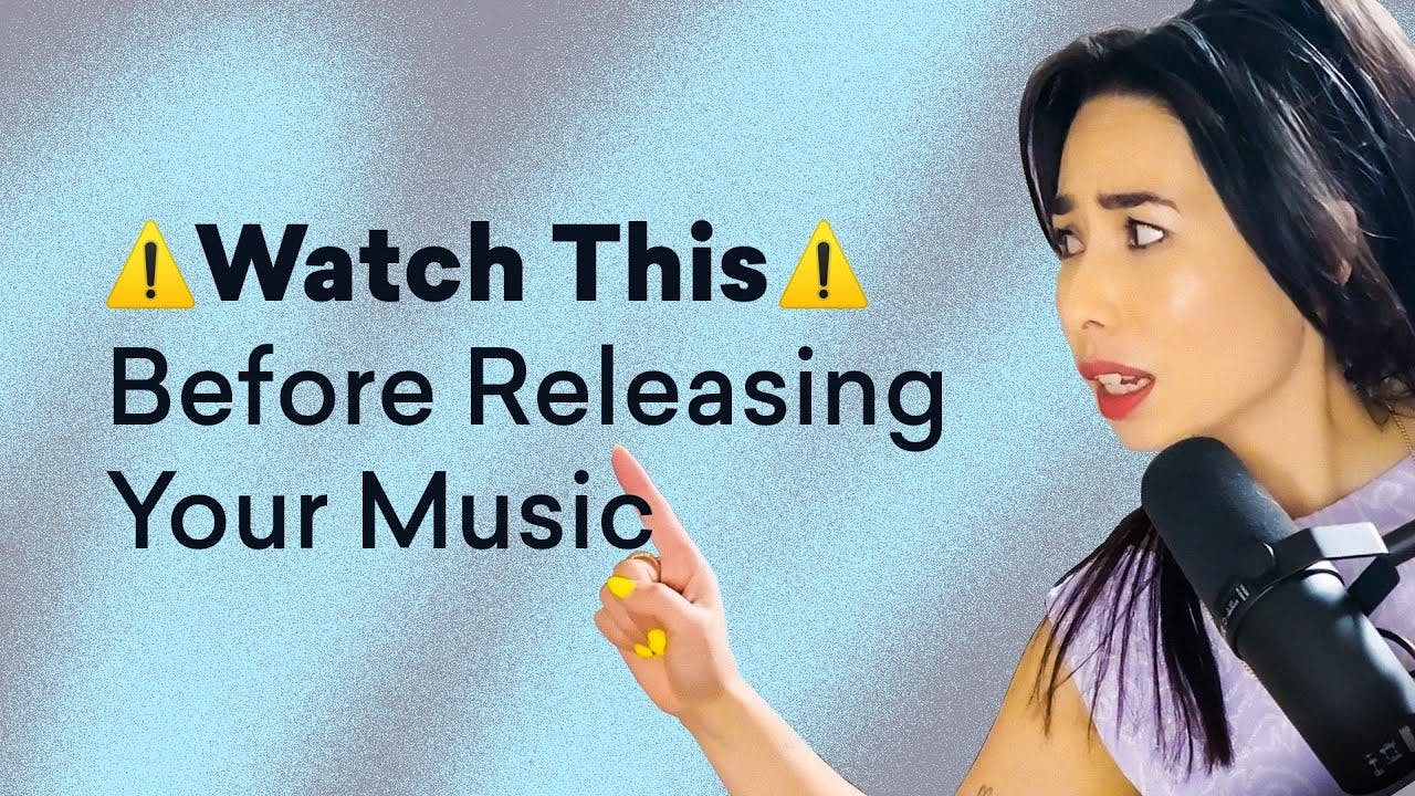 Releasing music? Watch this.