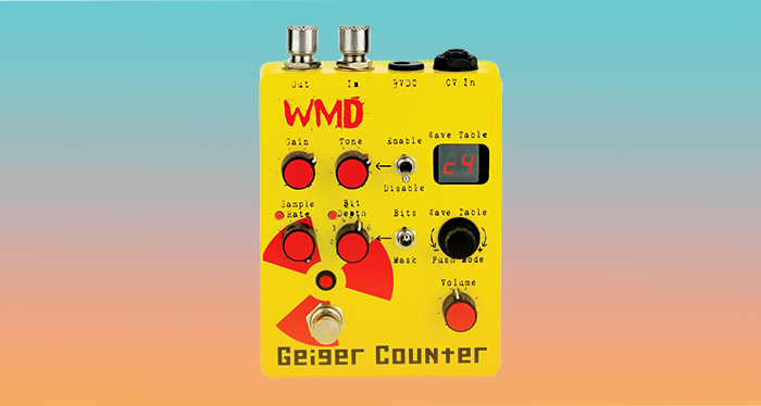 Geiger Counter WMD Effect Pedal
