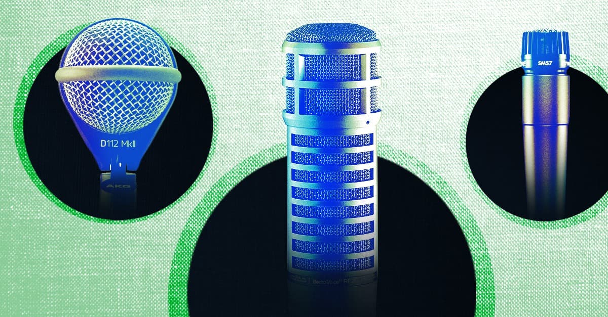 Dynamic Microphones How to Use This Common Mic Type LANDR Blog