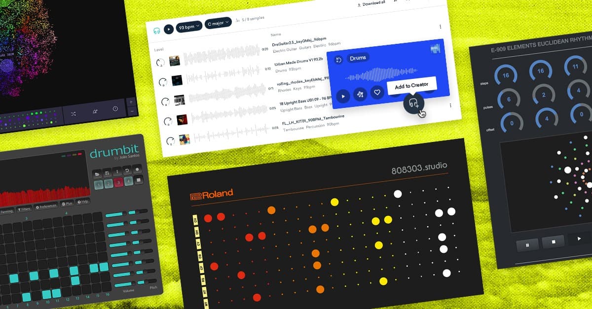 5 Best Online Drum Machines for Inspiring Creativity LANDR Blog