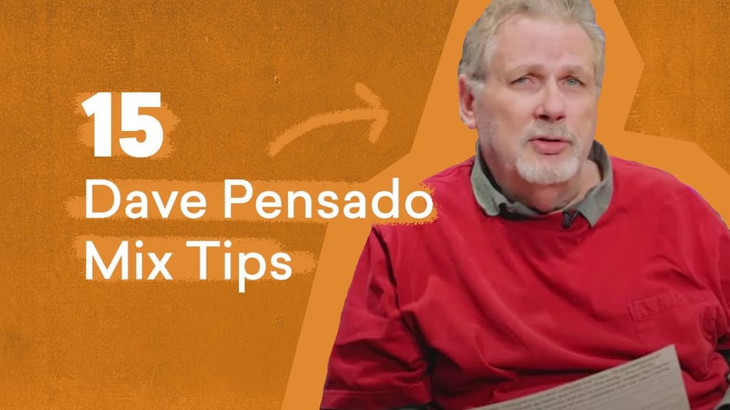15 Mix Tips Every Producer Should Know With Dave Pensado LANDR Blog