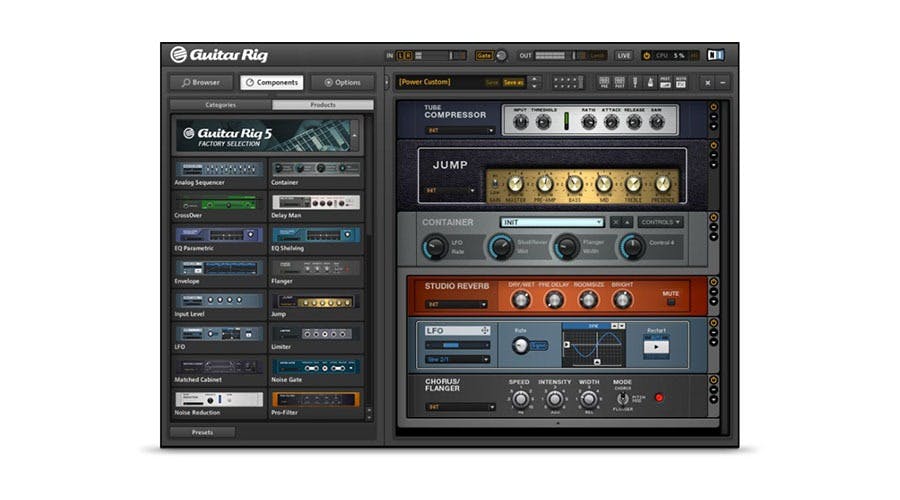 Native Instruments Guitar Rig Player