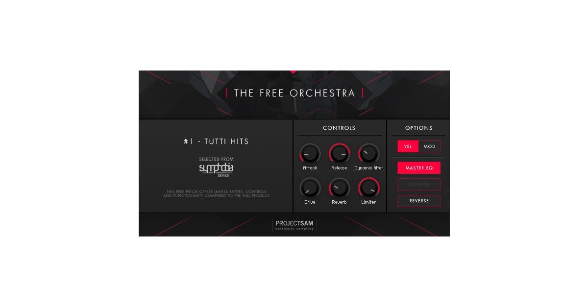 proyecto sam's the free orchestra vst