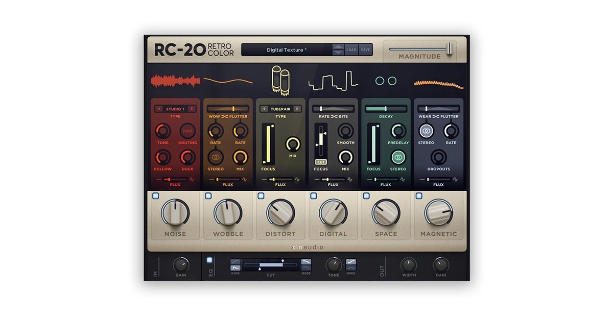 xln audio rc-20 retro color