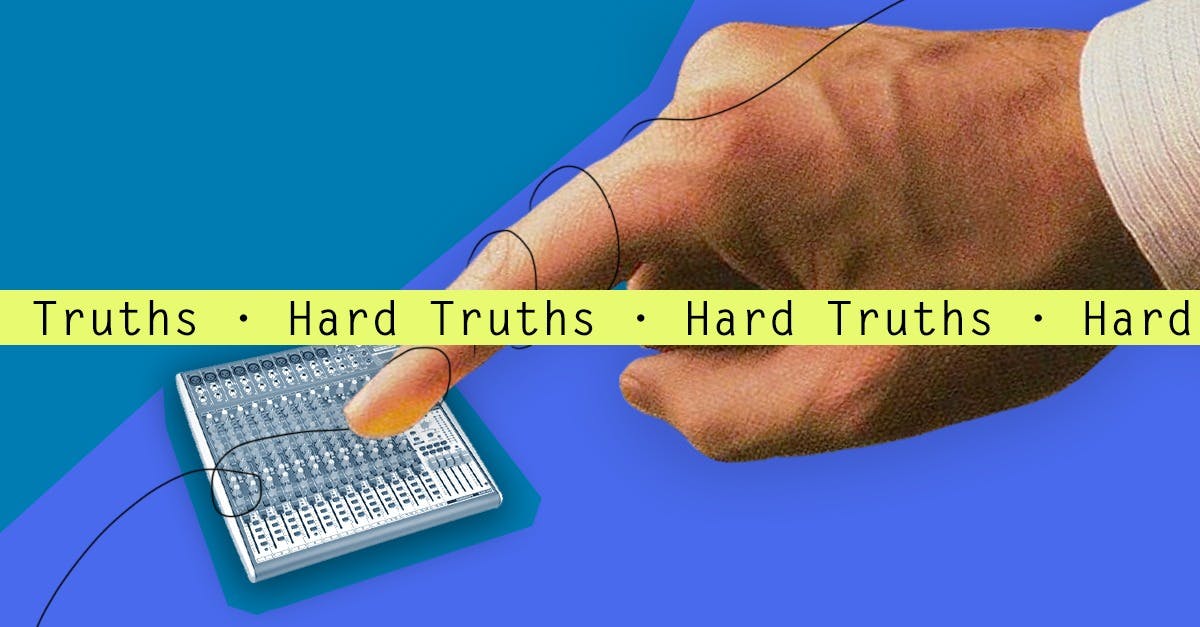 Hard Truths: Mixing is Making Small Changes