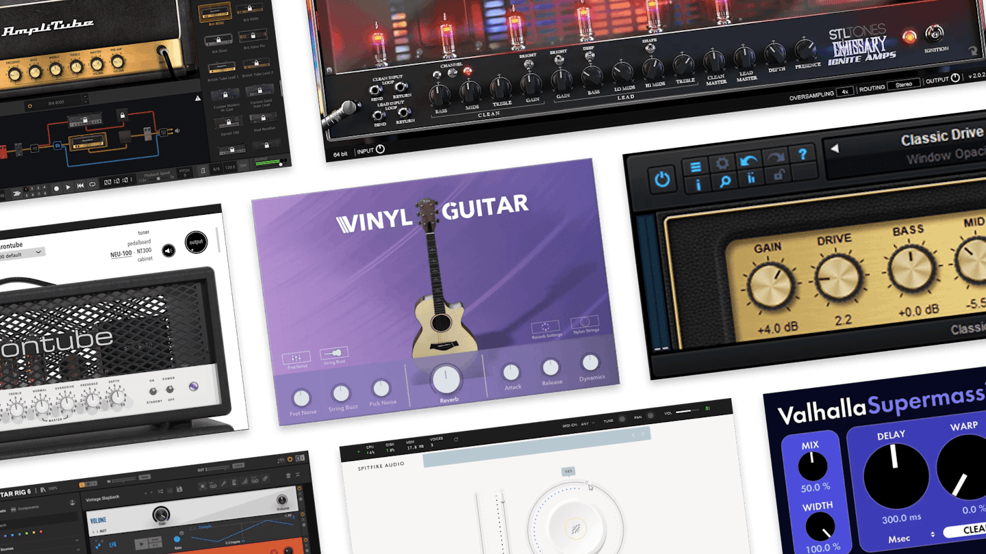 a collection of guitar vst plugins