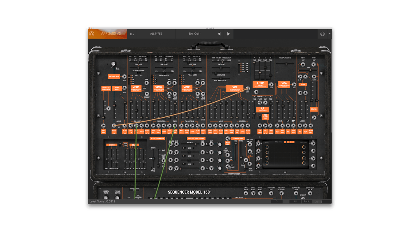 Go hands on with patching on the Arturia 2600 V.