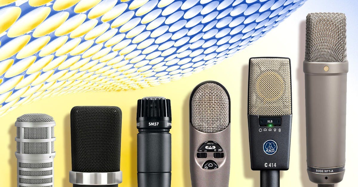 Read - <a href="https://blog.landr.com/how-choose-microphone/" target="_blank" rel="noopener">Buying Your First Mic: The 4 Step Guide</a> 