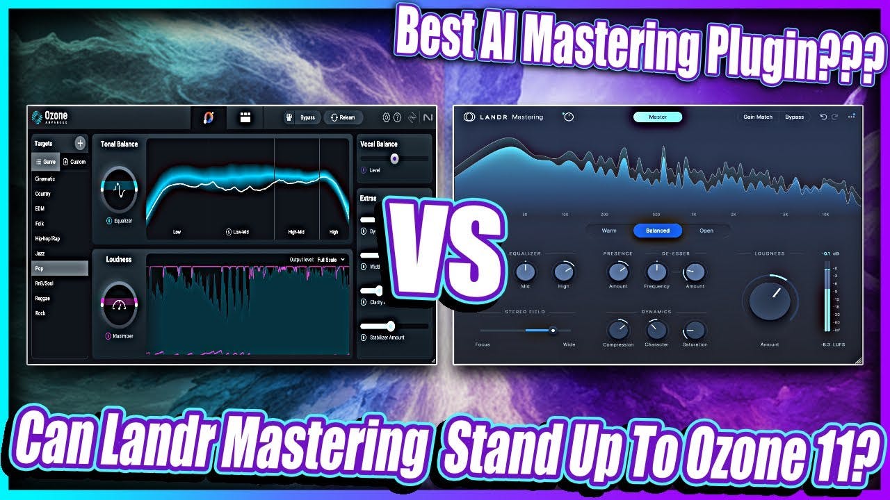 Here&#039;s a great shoot out between LANDR Mastering Plugin and Ozone 11 Advanced from Simulation Beats.