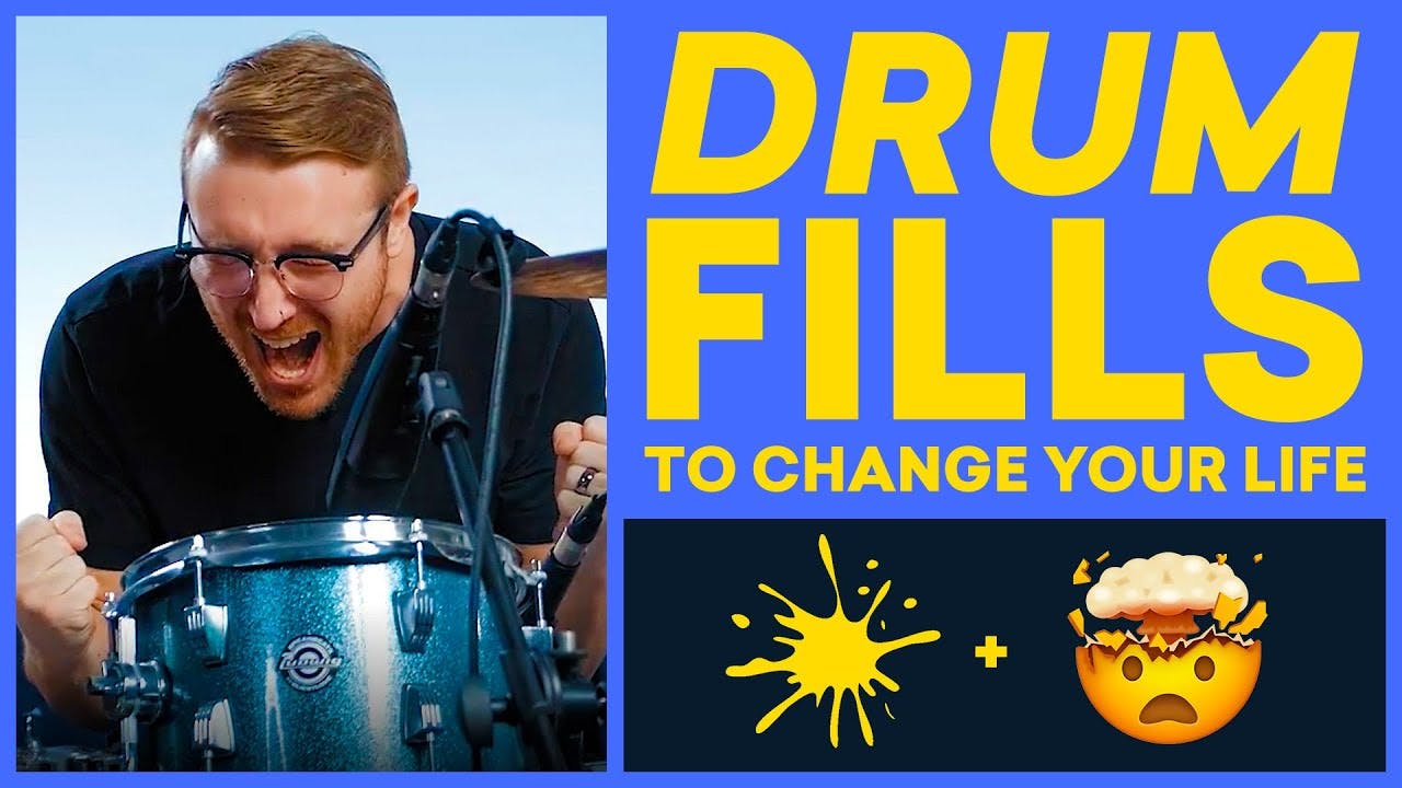 Learn important drum fills from modern music.