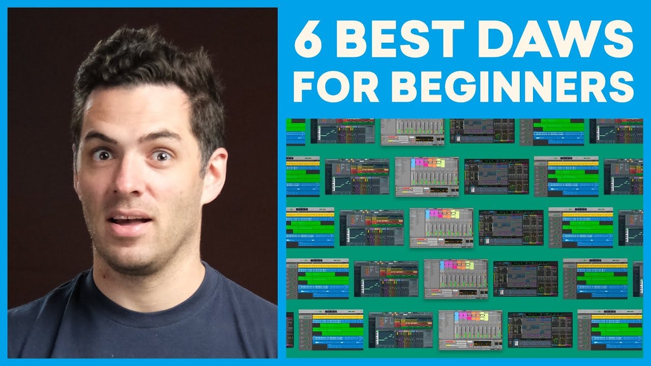 In this video, Anthony goes through our picks for the best DAWs for beginners.