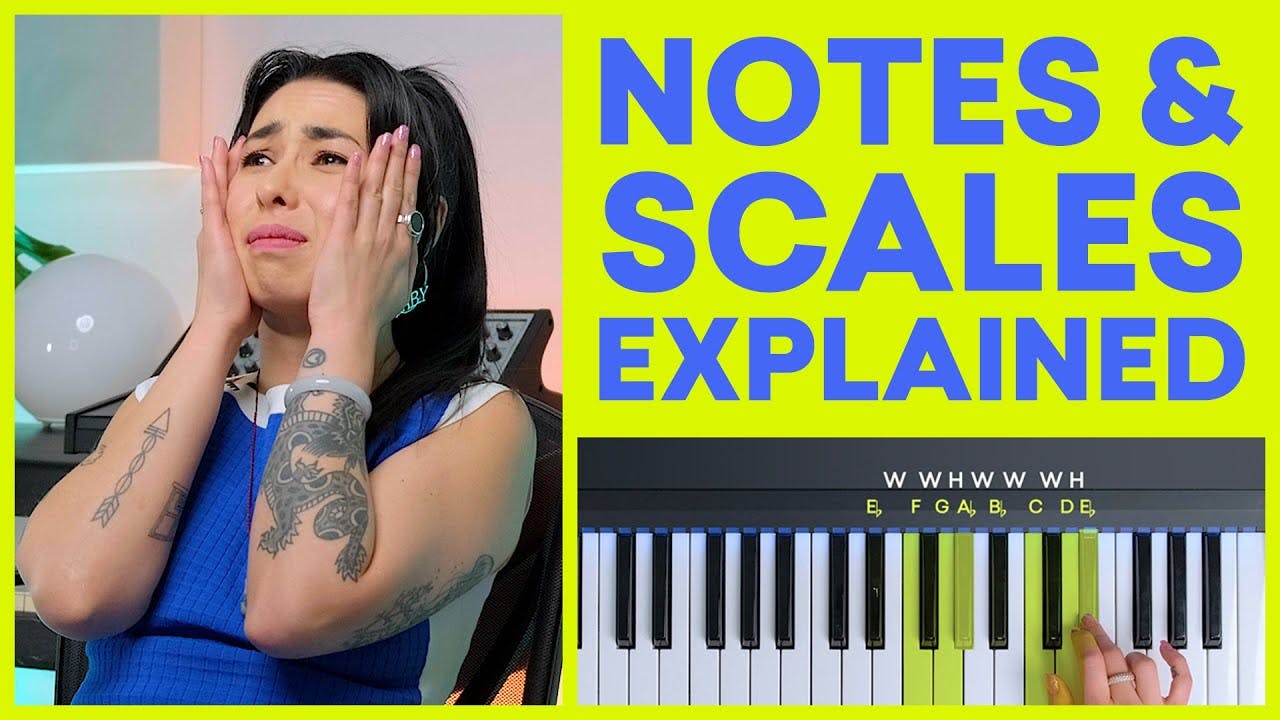 Just getting started? Learn the notes of the musical scale.