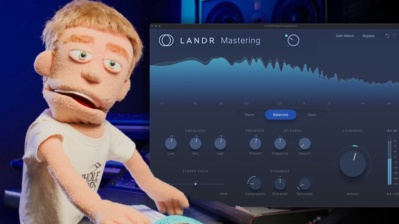 Watch your favourite producer puppet master a sweet Karra track with LANDR Mastering Plugin.