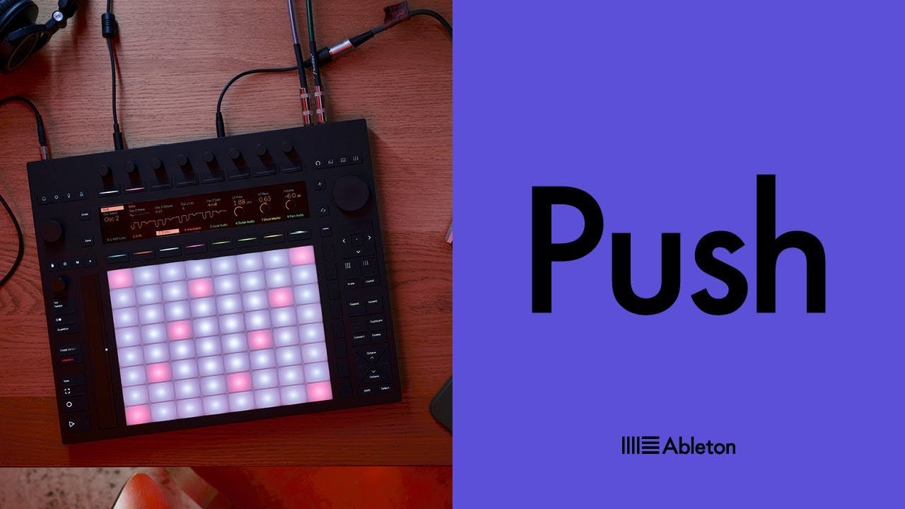 Ableton&#039;s launch video for Push 3.