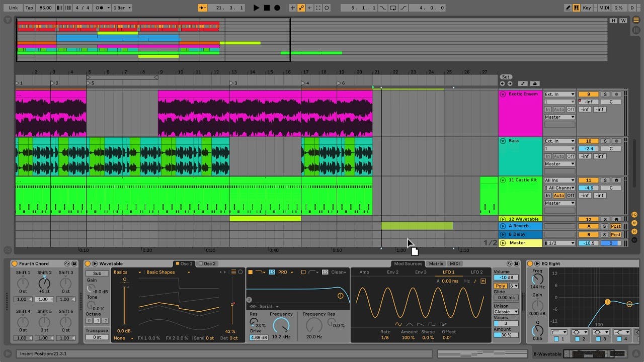 Here&#039;s a great tutorial from Ableton about the arrangment view.
