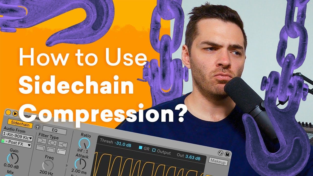 Anthony explains sidechain compression.
