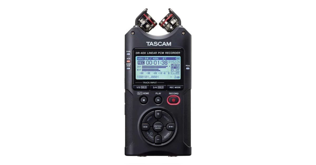 Field Instrument Recorder The 13 Best Field Recorders for Portable Recording | LANDR Blog