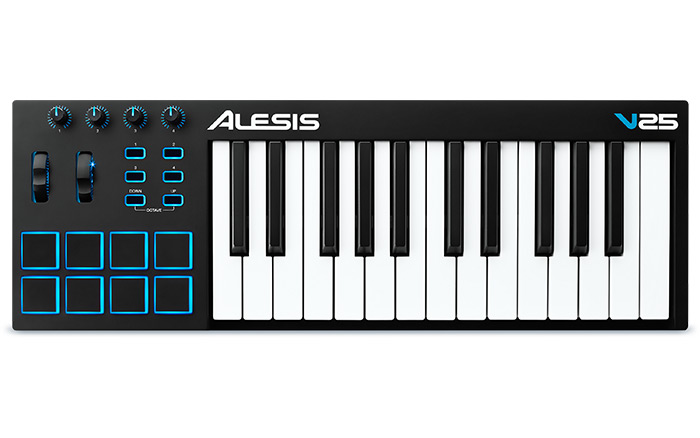 ALESIS VI49 USB MIDI KEYBOARD MASTER KEYBOARD CONTROLLER 49 TASTEN MAC PC AUDIO 