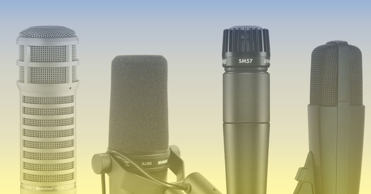 Microphones Types: Dynamic Microphones