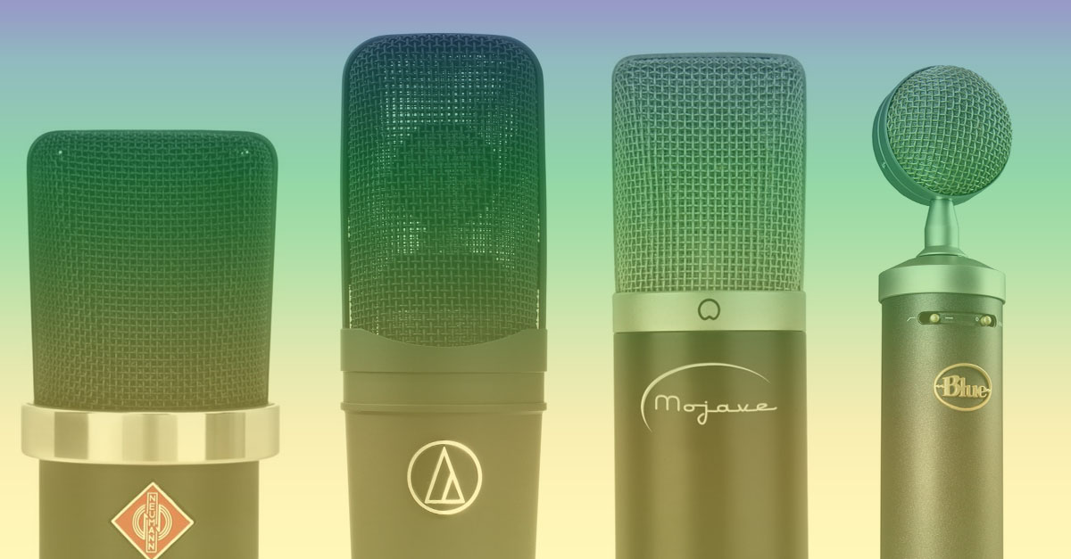 Microphones Types: Large Diaphragm Condenser Microphones