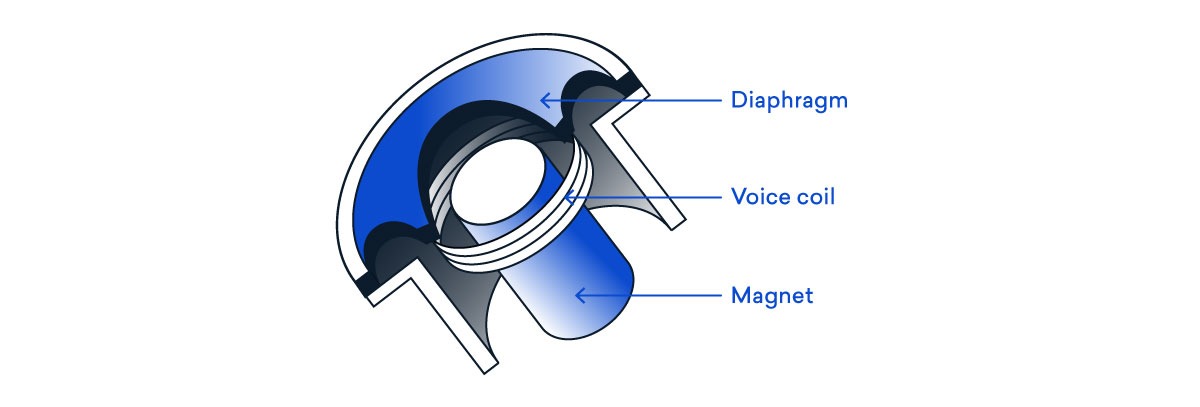 dynamic microphones diagram