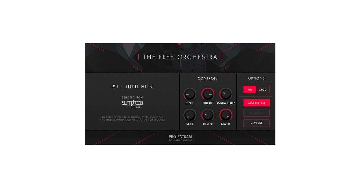 project sam's the free orchestra vst