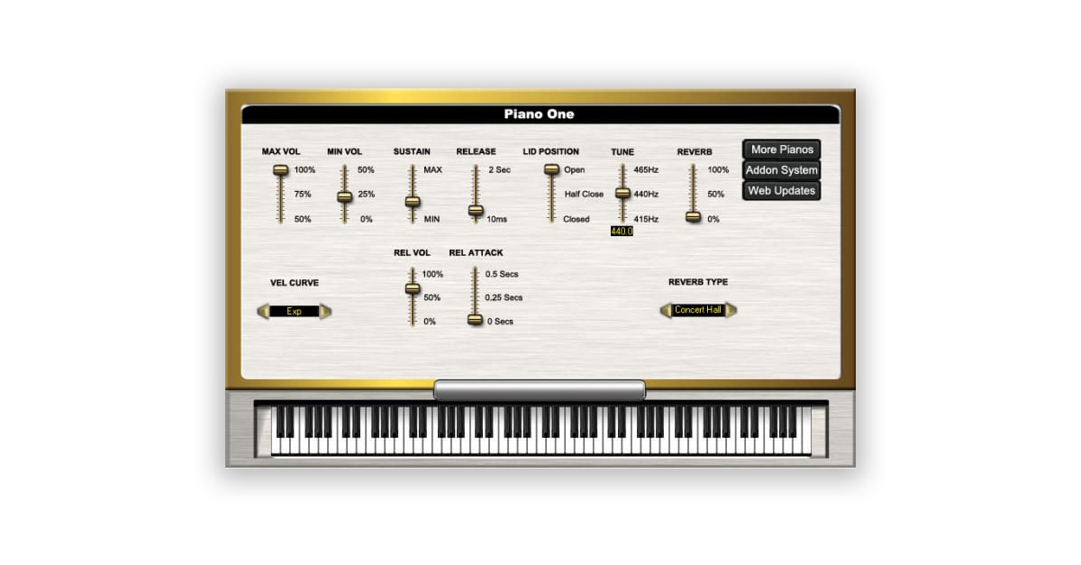 Soundmagic piano one