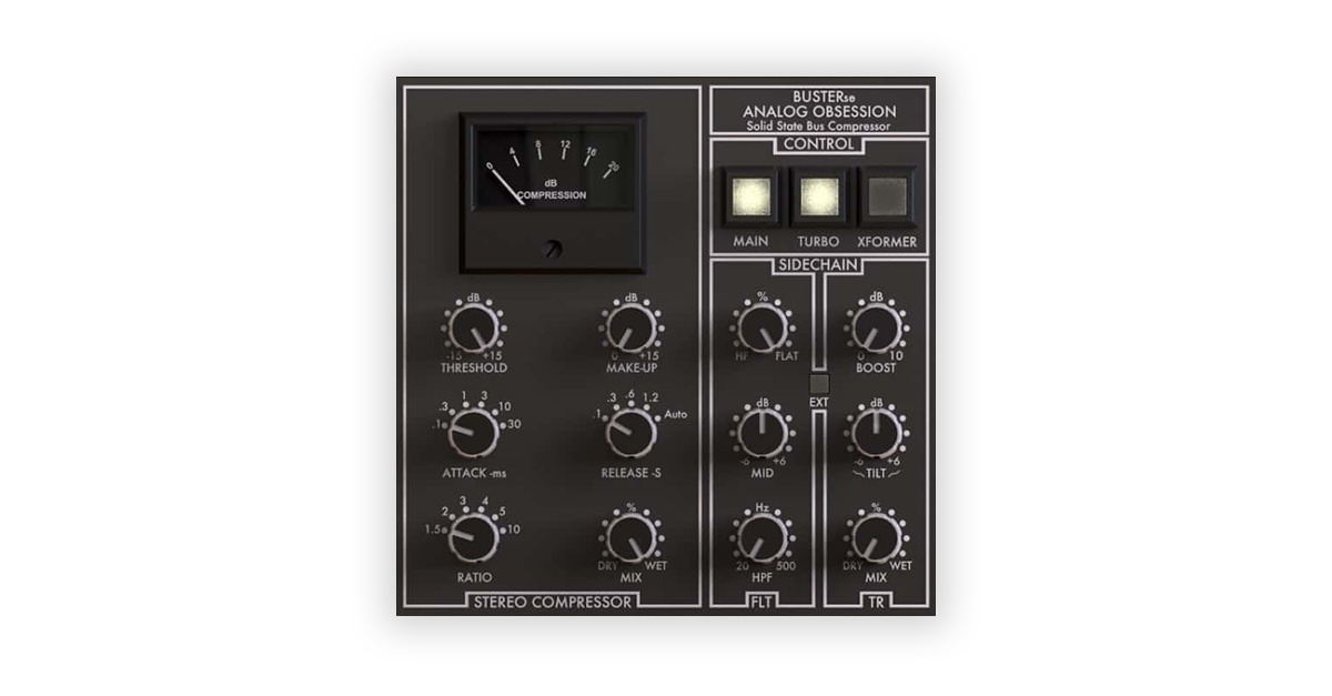 Analog Obsession BusterSE free plugin