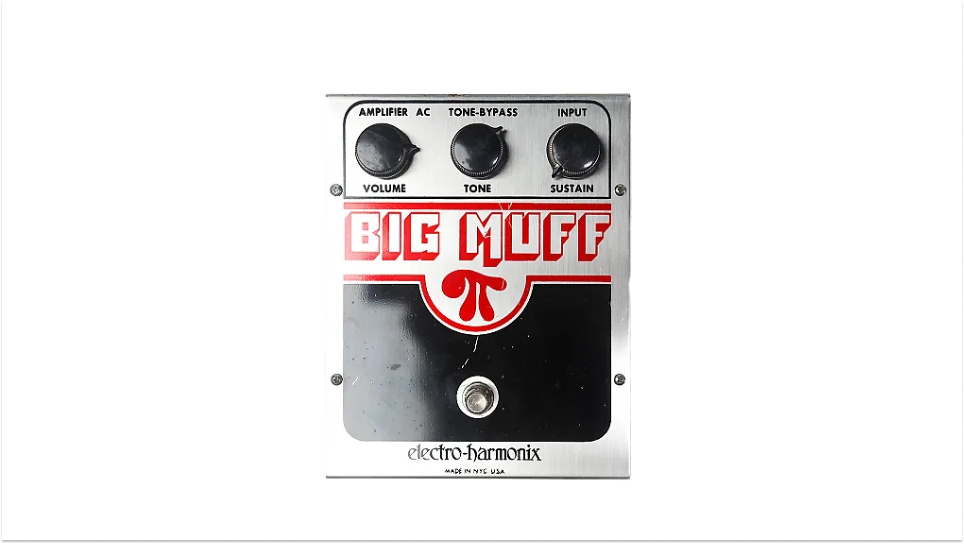 ehx big muff pi distortion pedal